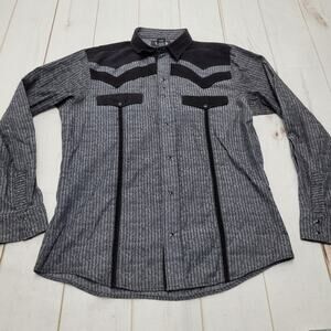 White Diamonds Boots western button down shirt pearl snap faux suede